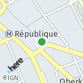 OpenStreetMap - Place de la République, Paris, France